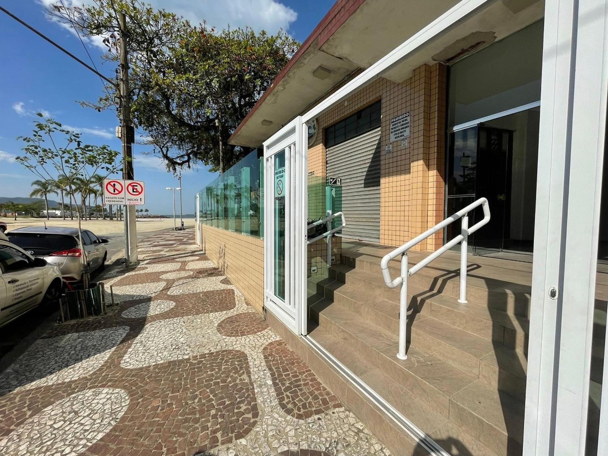 Ap Pe Na Areia Vista Parcial Mar Leilighet Santos  Eksteriør bilde